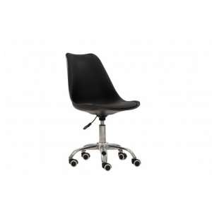 Orsan Swivel Home Office Chair In Black