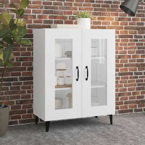 Latrell Wooden Sideboard With 2 Doors In White