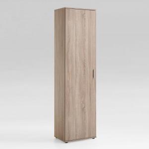 Lausanne Tall Multipurpose Storage Cupboard In Canadian Oak