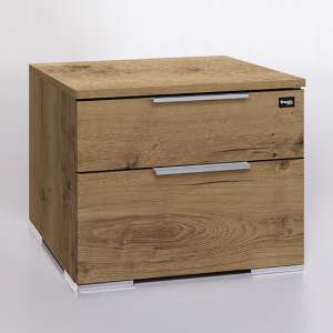 Levelup Wooden Chest Of Drawers In Planked Oak