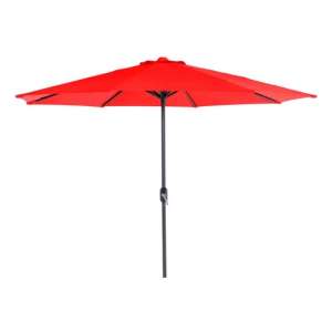 Lipeka 300cm Round Parasol In Red