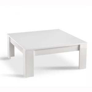 Lorenz Coffee Table Square In White High Gloss