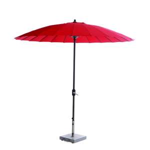 Manoya 250cm Round Parasol In Red