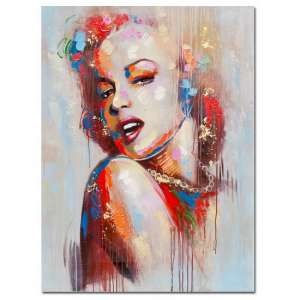 Marilyn Monroe Canvas Wall Art In MultiColour