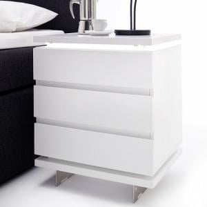 1 Drawer bedside Save On Goods UK White gloss and oak wood finish bedside cabinet unit,3 drawer chest of drawers or 2 door wardrobe,robe.Bedroom cabinet furniture 