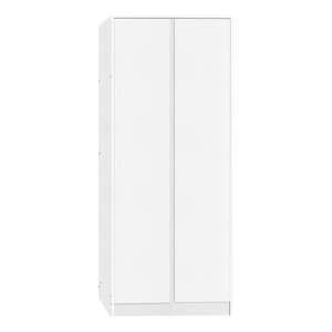 Mcgowan Wooden Wardrobe With 2 Doors In White