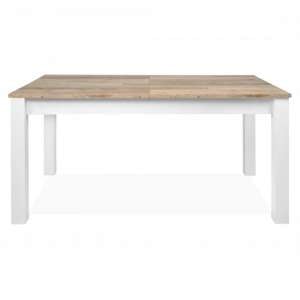 Mecoy Extending Dining Table In Old Style Bright And White