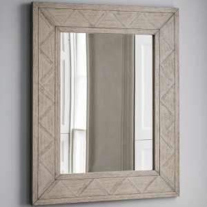 Mestiza Wall Bedroom Mirror In Ash Wooden Frame