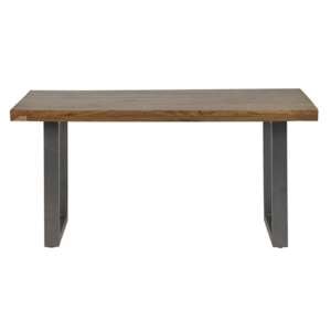 Metapoly Industrial Wooden Dining Table In Acacia