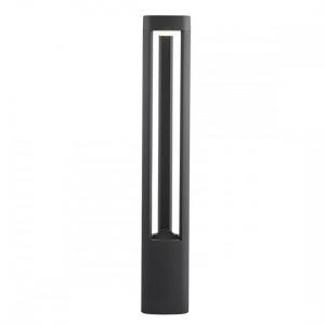 Michigan Outdoor Post Light Tall In Dark Grey
