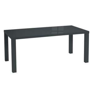 Puto Curio Wooden Large Dining Table In Charcoal