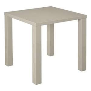 Monroe Curio Wooden Small Dining Table In Stone