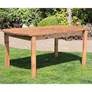 Necova Medium Rectangular Wooden Dining Table
