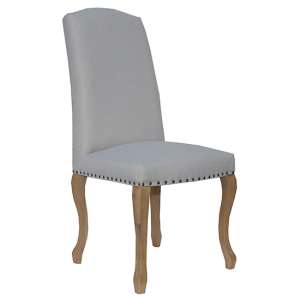 Nepean Fabric Luxury Dining Chair In Natural