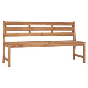 Netra 170cm Wooden Garden Seating Bench In Natural