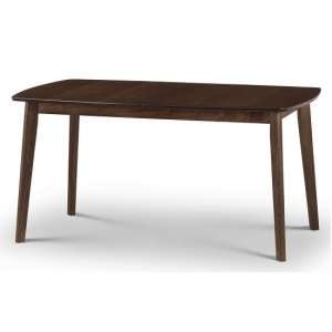 Nerstrand Wooden Extending Dining Table In Walnut