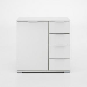 Newport Wooden Chest Of Drawers In Alpine White