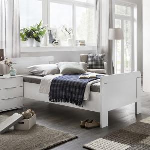 Newport Wooden Single Bed In Alpine White