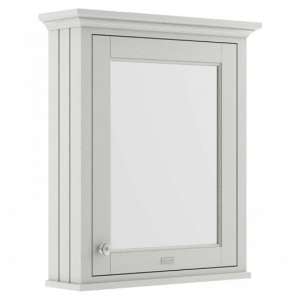 Ocala 65cm Mirrored Cabinet In Timeless Sand With 1 Door