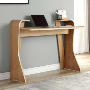 Ocotlan Wooden Laptop Desk In Oak