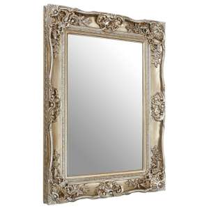 Ornatis Rectangular Wall Mirror In Champagne Gold Frame