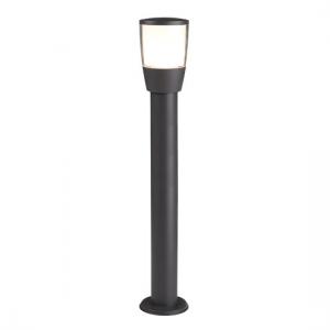 Tucson Tall Outdoor 1 Light Post In Dark Grey