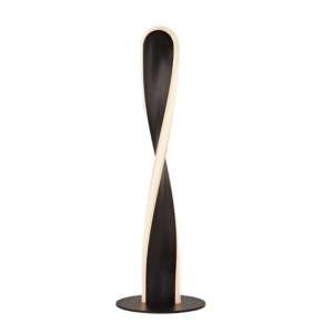 Paddle LED Table Lamp In Matt Black And White