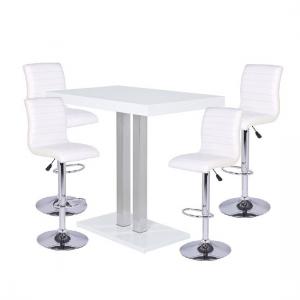 White Bar Table And Stools Gallery Decoration Ideas White Expensive Bar Table Sets Furniture In Fashion Palzo High Gloss With 4 Ripple