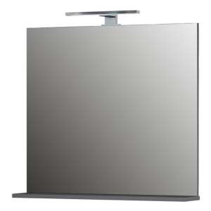 Pescara Bathroom Wall Mirror With Graphite Frame