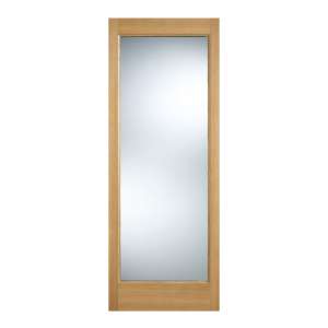 Petaluma 1981mm x 838mm External Door With Clear Glass In Oak
