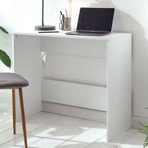Purfleet Wooden Laptop Desk In White
