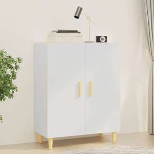 Pirro High Gloss Sideboard With 2 Doors In White