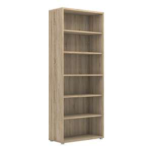 Prax 5 Shelves Home And Office Bookcase In Oak