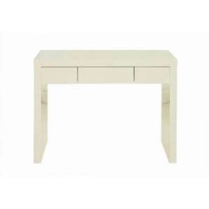 Puto Dressing Table In Cream High Gloss With 1 Drawer