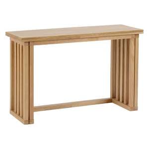 Radstock Foldaway Wooden Dining Table In Oak
