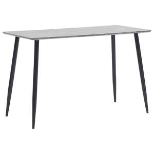 Raviv Small Wooden Dining Table In Grey