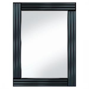 Black Panel 60x80 Rectangle Mirror