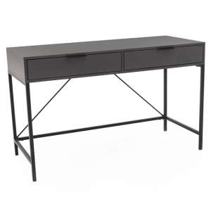 Redditch 1200mm Wooden Laptop Desk In Grey