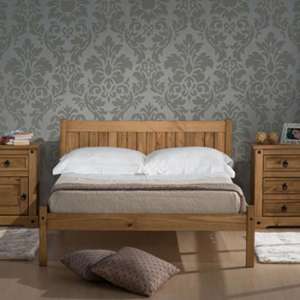 Rio Wooden Single Bed In Waxed Pine