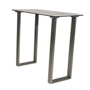 Rocca Ceramic And Glass Console Table With Steel Base