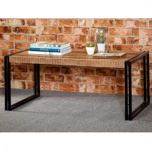 Clio Coffee Table Rectangular In Reclaimed Wood