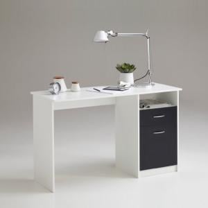Rosemary Contemporary Computer Desk In White And Black