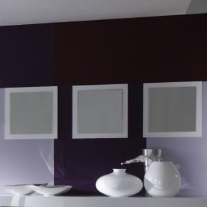 Rossini Set Of 3 Wall Mirror Square In White Gloss