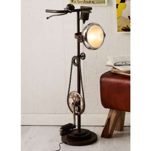 Secundus Cycle Chain Stand Floor Lamp