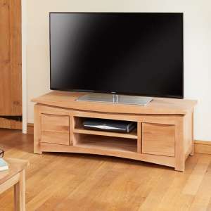 Seldon Wooden TV Stand Rectangular In Oak With 2 Drawers