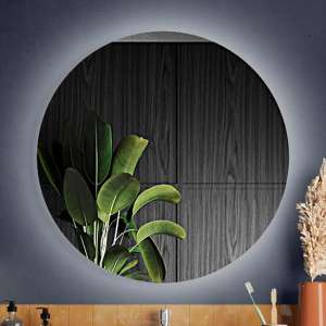 Shiri Orb Design Bathroom Mirror And Back Lit LED Lights