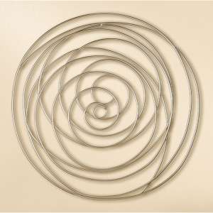 Solenne Metal Wall Art In Gold