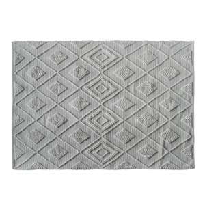Soria Medium Fabric Upholstered Rug In Cream
