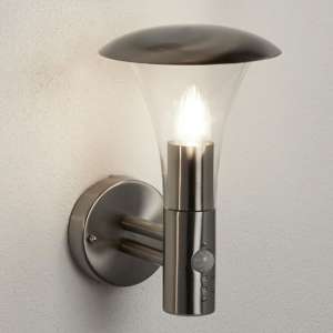 Strand Polycarbonate Wall Light With Stainless Steel Frame