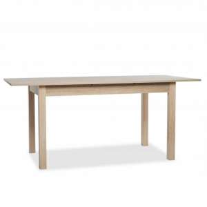 Stripe Medium Extendable Dining Table In Sonoma Oak